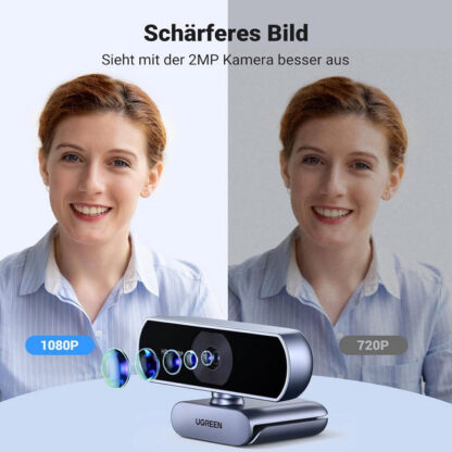 HD Webcam mit Mikrofon – Bild 3