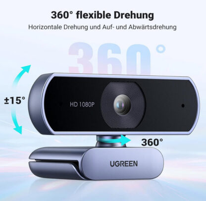 HD Webcam mit Mikrofon – Bild 5